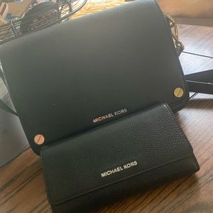 Michael Kors. Medium size crossbody . Black